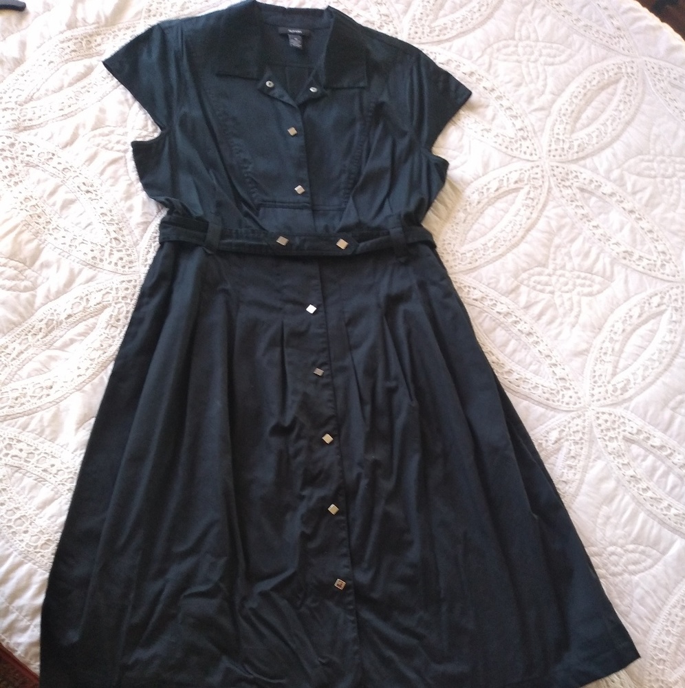 Alfani basic black dress